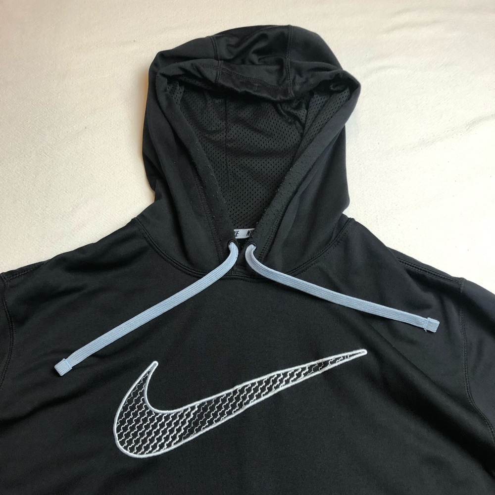 Nike Large Size Therma-Fit Hoodie Black